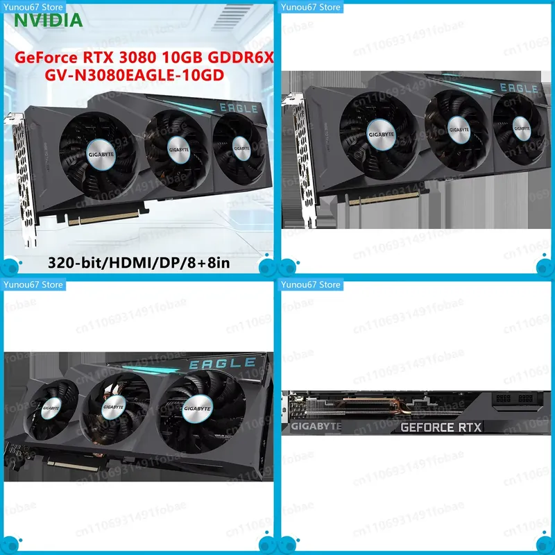 Rtx 3080 10Gb Gpu - For GIGABYTE RTX 3080 GV N3080EAGLE