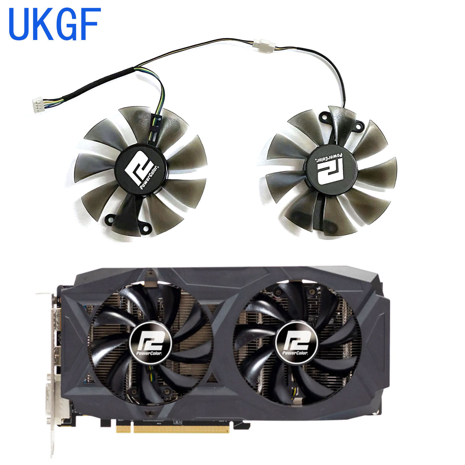 Rx 580 8Gb 2048Sp Gpu - New DIY Replacement Fan 85MM 4PIN