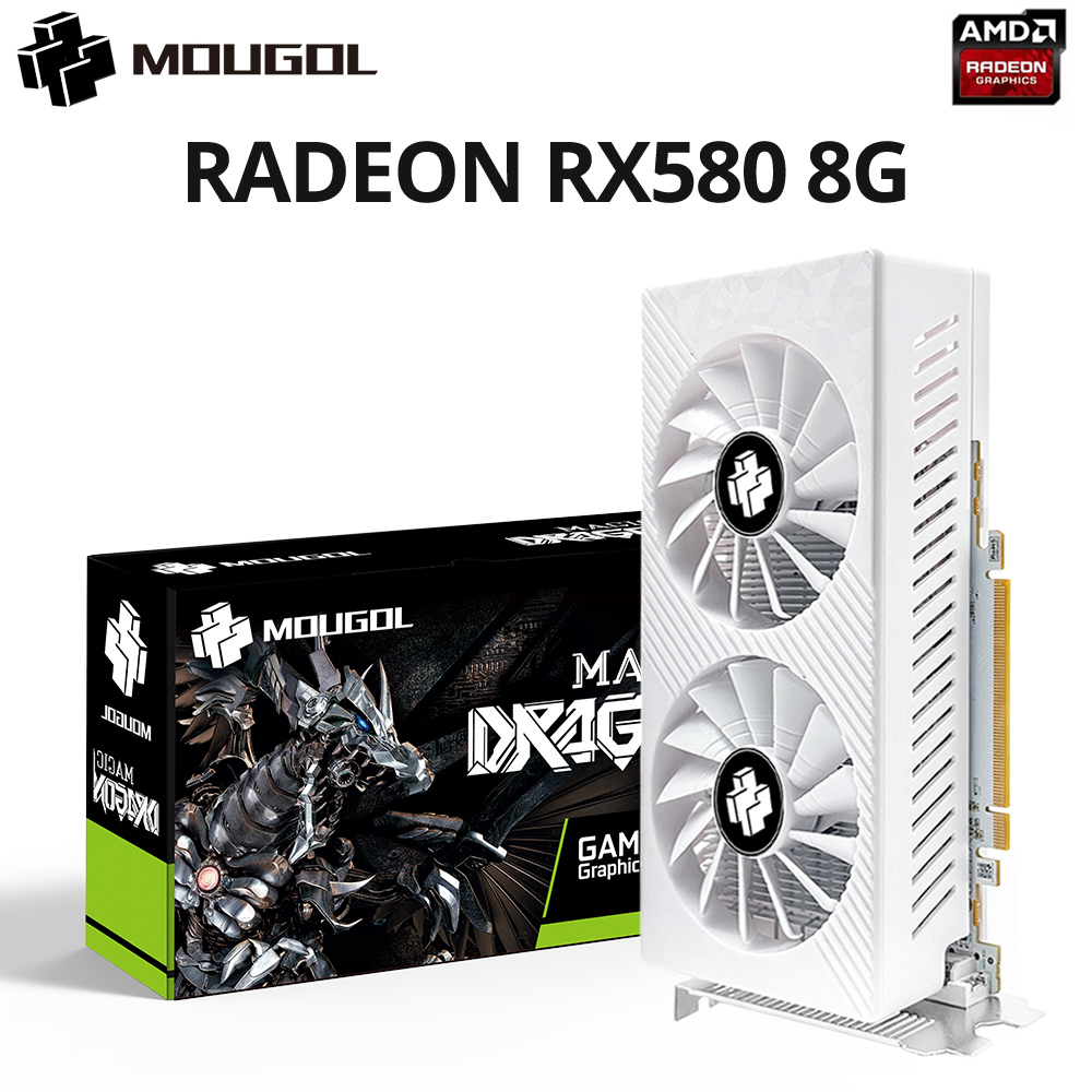 Rx 580 8Gb 2048Sp Gpu - MOUGOL AMD Radeon RX580 8GB Graphics