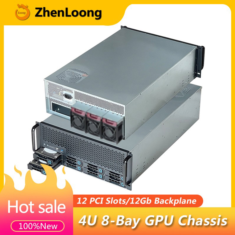 8 Gpu 4U Server Chassis - ZhenLoong GPU 4U Server Rack Case