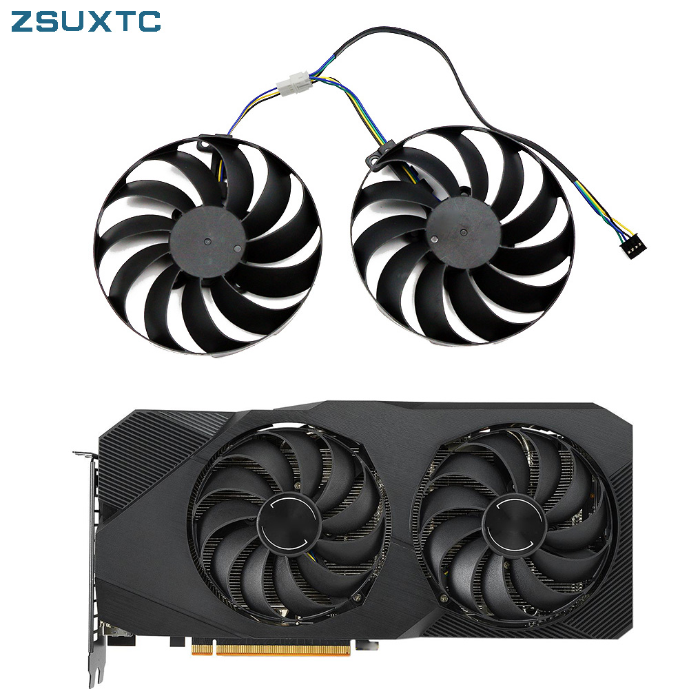Rx 5700 Xt 8Gb Video Card - 95MM T129215SU Graphics Card Cooler Fan