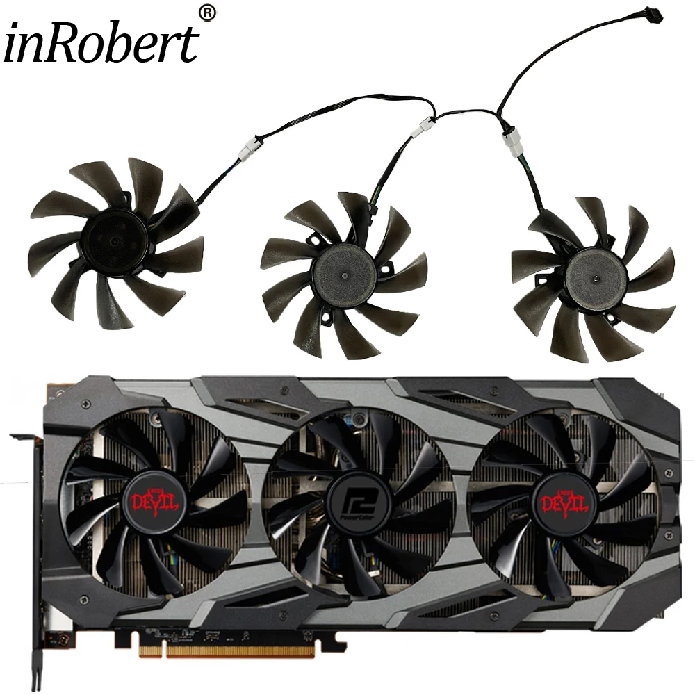 Rx 5700 Xt 8Gb Video Card - DIY 85MM T129215SU Video Card Fan