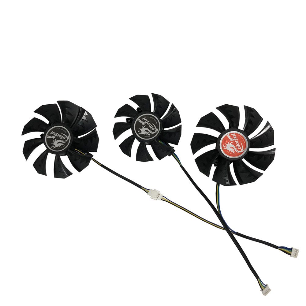 Rtx 3080 10Gb Gpu - 3Pcs/Set 75MM*1+85MM*2,GPU Cooler,Graphics Video Card Fan,For
