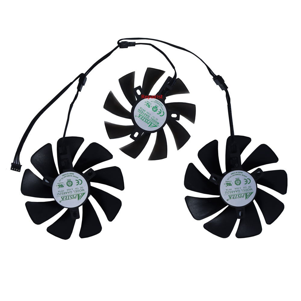 3Pcs/Set,DIY GAA8S2U GA91S2H,G - огляд і ціна Rx 6700 Xt 12Gb Graphics Card