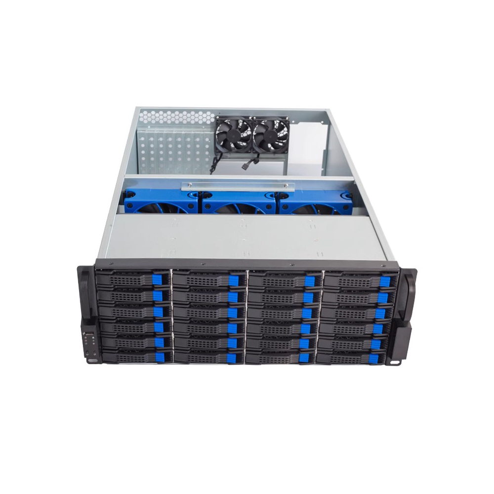 4U 24 Bays Storage Server Case - огляд і ціна 8 Gpu 4U Server Chassis
