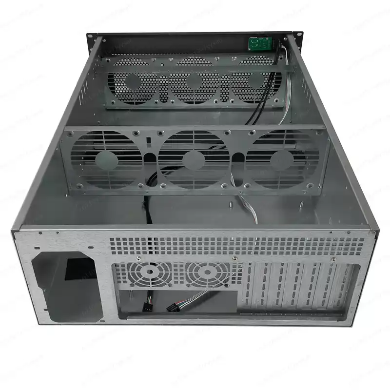 4U Multi-Graphics Card Chassis - огляд і ціна 8 Gpu 4U Server Chassis