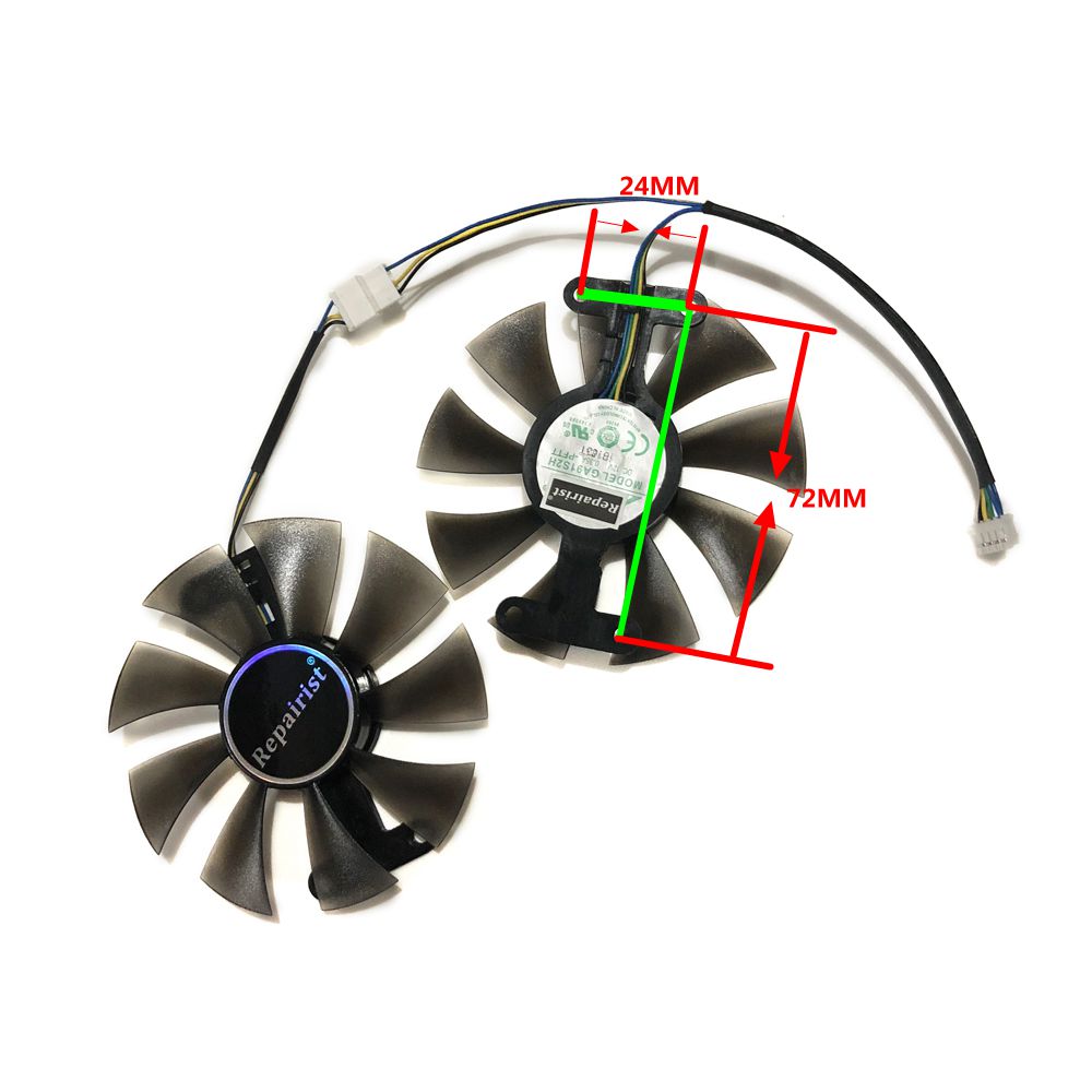 Graphics Card Fan,Video VGA GP - огляд і ціна Rx 580 8Gb 2048Sp Gpu