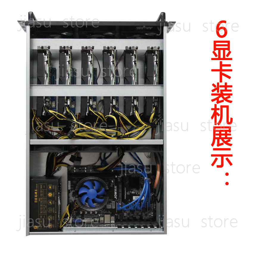 4U 6/8 GPU Multi-Graphics Card - огляд і ціна 8 Gpu 4U Server Chassis