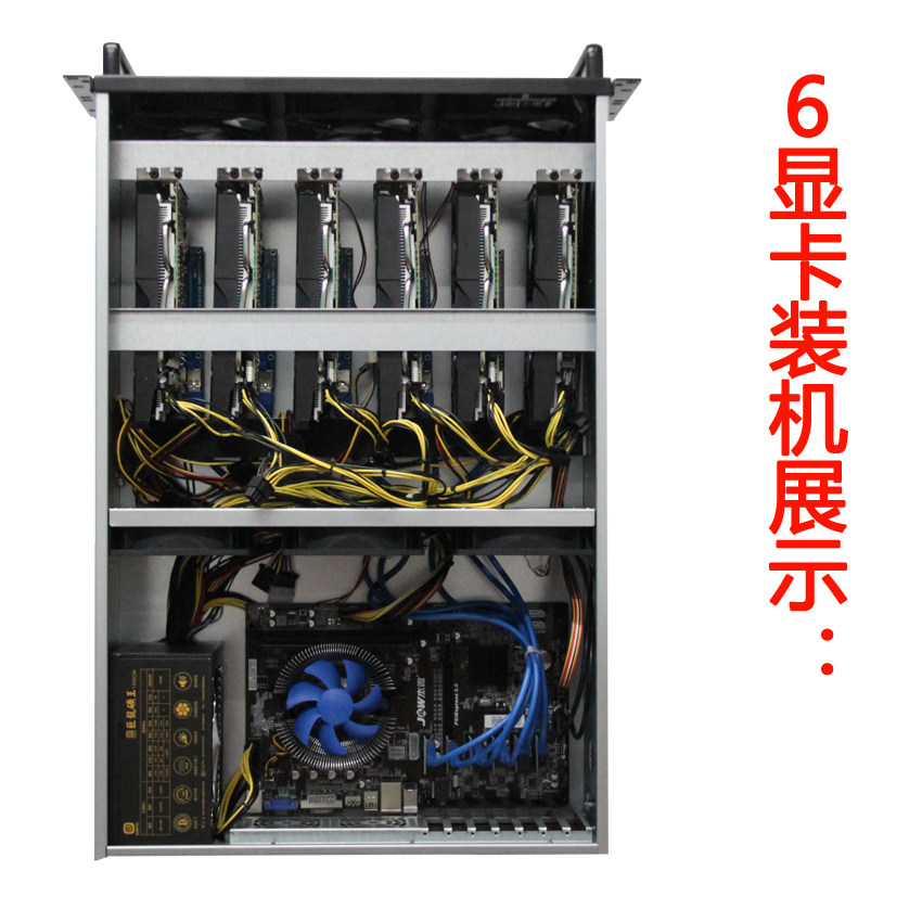 4U Multi-Graphics Card Chassis - огляд і ціна 8 Gpu 4U Server Chassis