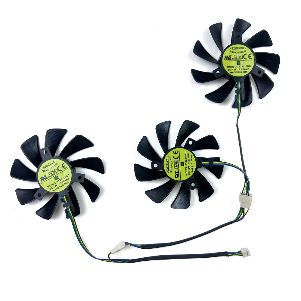 NEW Cooling Fan 4PIN T129215BU - огляд і ціна Rx 5700 Xt 8Gb Video Card