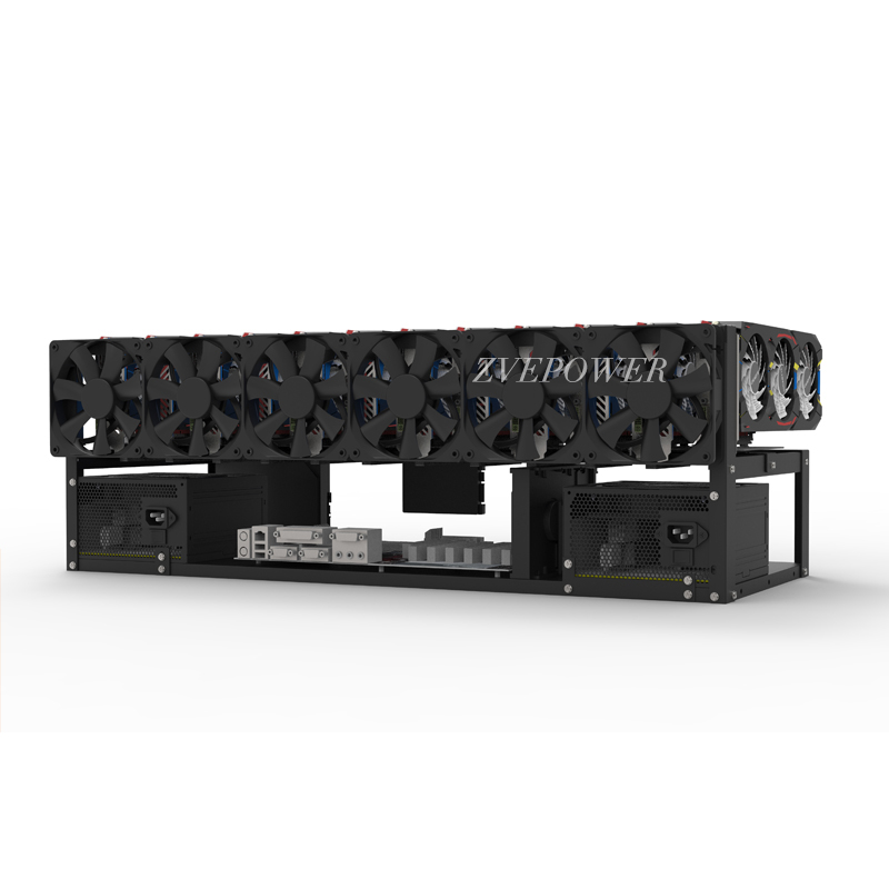 Customization Support Computer - огляд і ціна 12 Gpu Open Air Frame Case