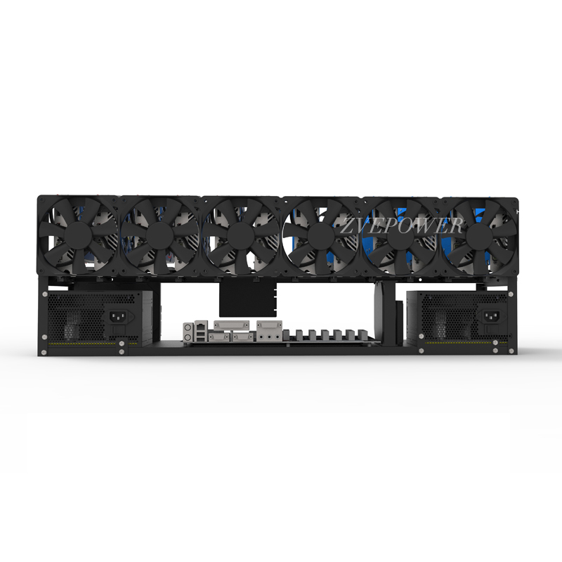 Customization Support Computer - огляд і ціна 12 Gpu Open Air Frame Case