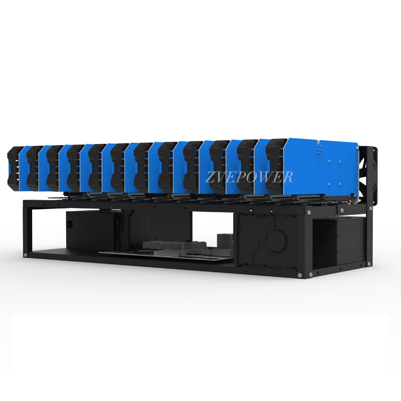 Customization Support Computer - огляд і ціна 12 Gpu Open Air Frame Case