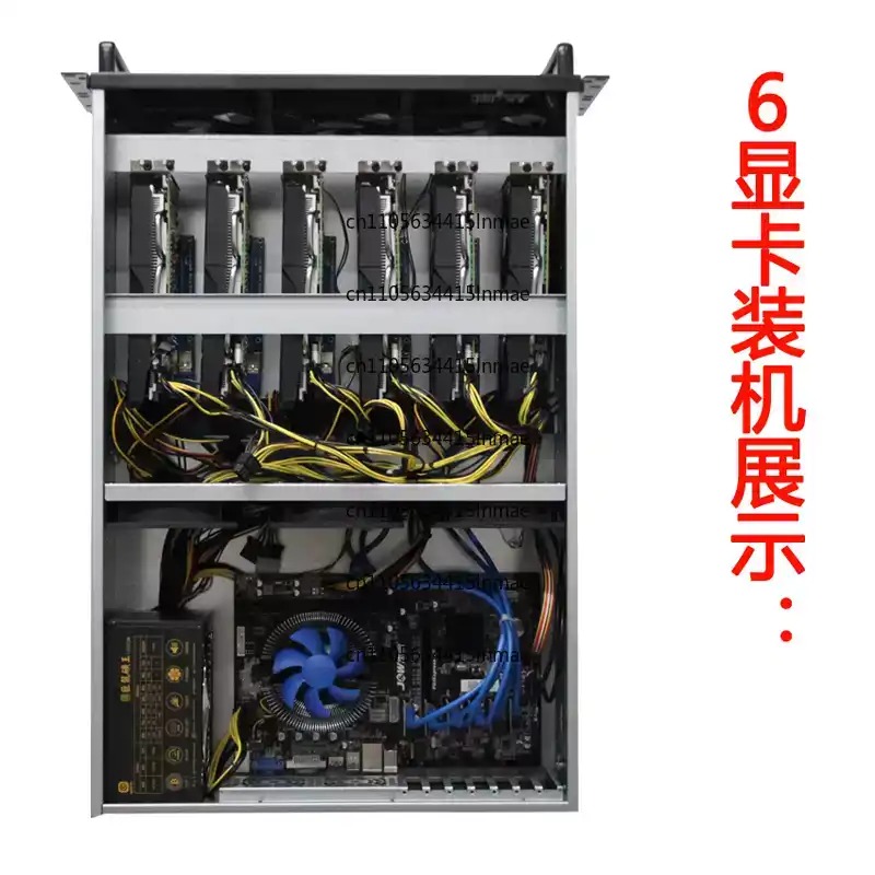 Control Computer Violent Fan 4 - огляд і ціна 8 Gpu 4U Server Chassis
