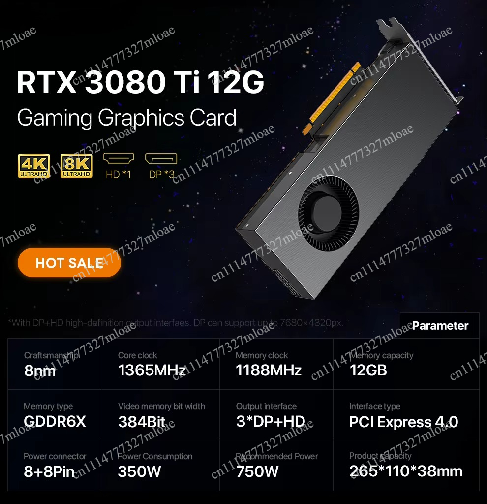 RTX 3090 DDR6X Graphics Card R - огляд і ціна Rtx 3090 24Gb Graphics Card