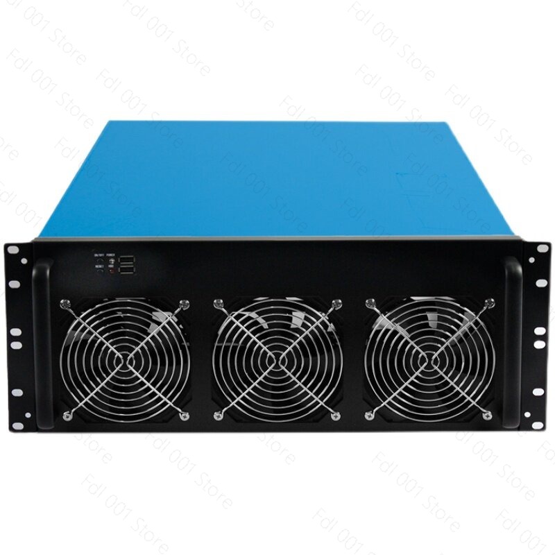 4U multi-graphics card chassis - огляд і ціна 8 Gpu 4U Server Chassis
