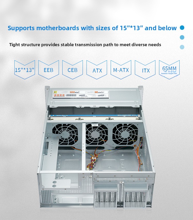 8-Disk 4U Rack-type Multi-disk - огляд і ціна 8 Gpu 4U Server Chassis